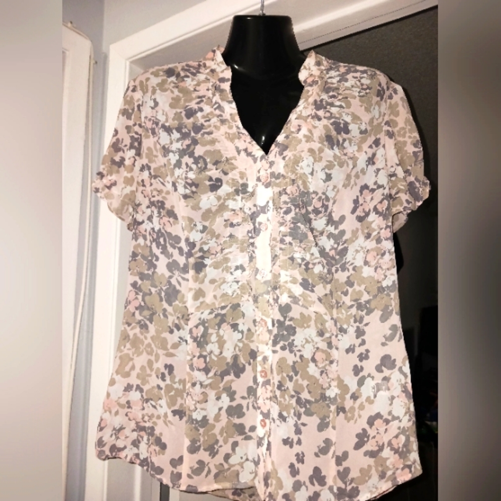 Express large blouse